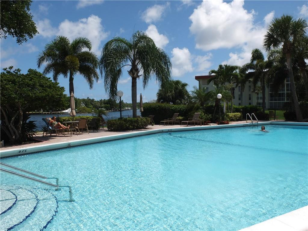 3150 Northeast 48th Court, Unit 204 Lighthouse Point, FL 33064 - Photo 20 of 23 Pool Area
