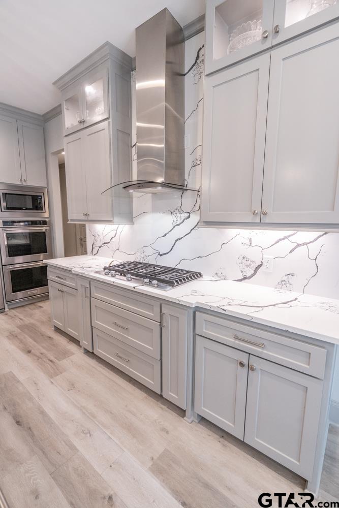3531 Chapel View Tyler, TX 75707 - Photo 17 of 48 a bathroom with a sink and a mirror