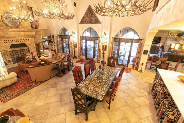 a very nice looking room with a large window