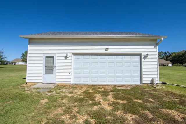 a view of front door
