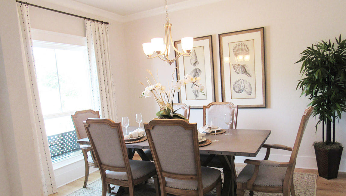 301 Grande Pointe Circle, Unit 111 Inlet Beach, FL 32461 - Photo 13 of 52 a dining room with furniture and window