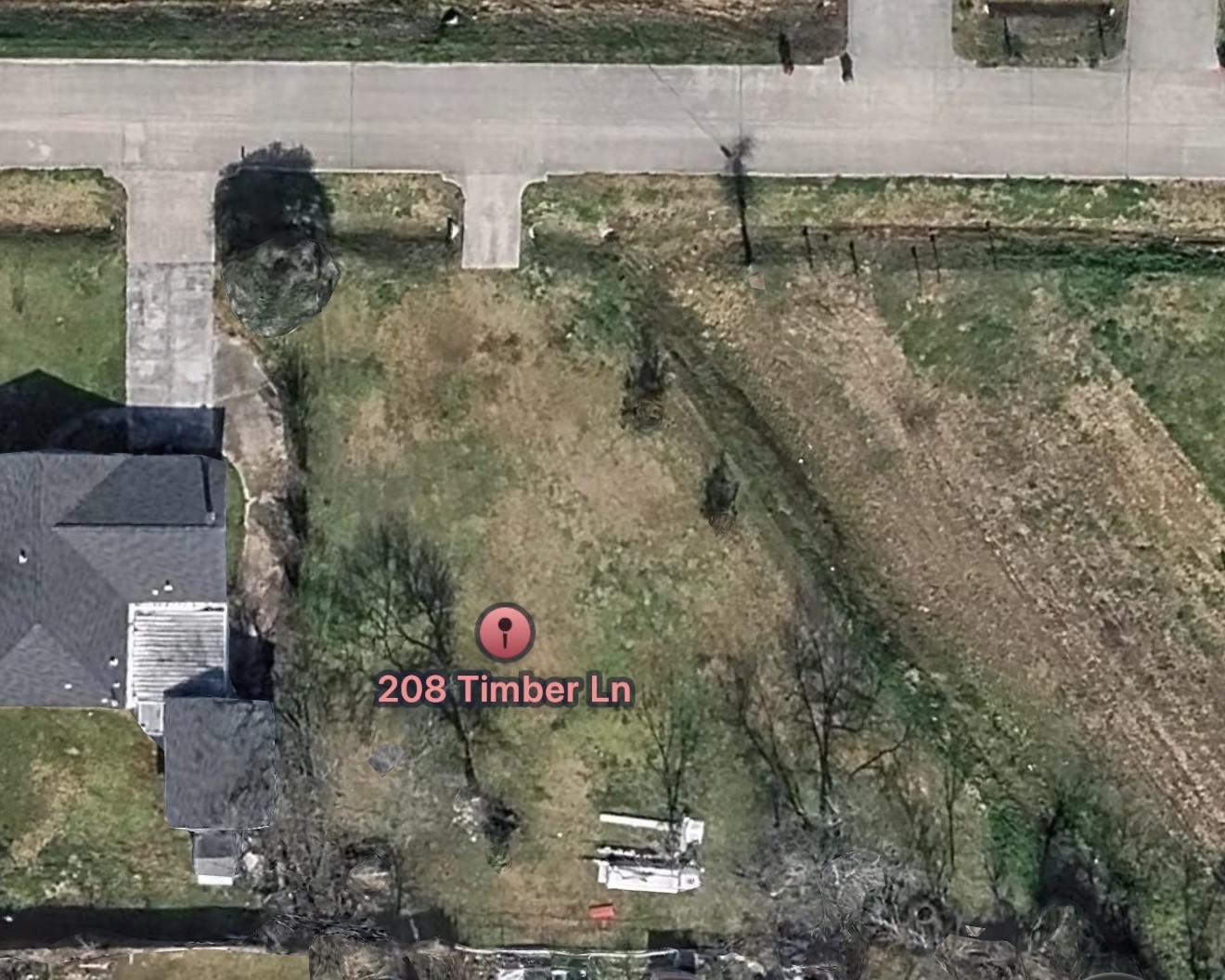 0 Timber Lane Baytown, TX 77520 - Photo 2 of 6 an aerial view of small pool and yard