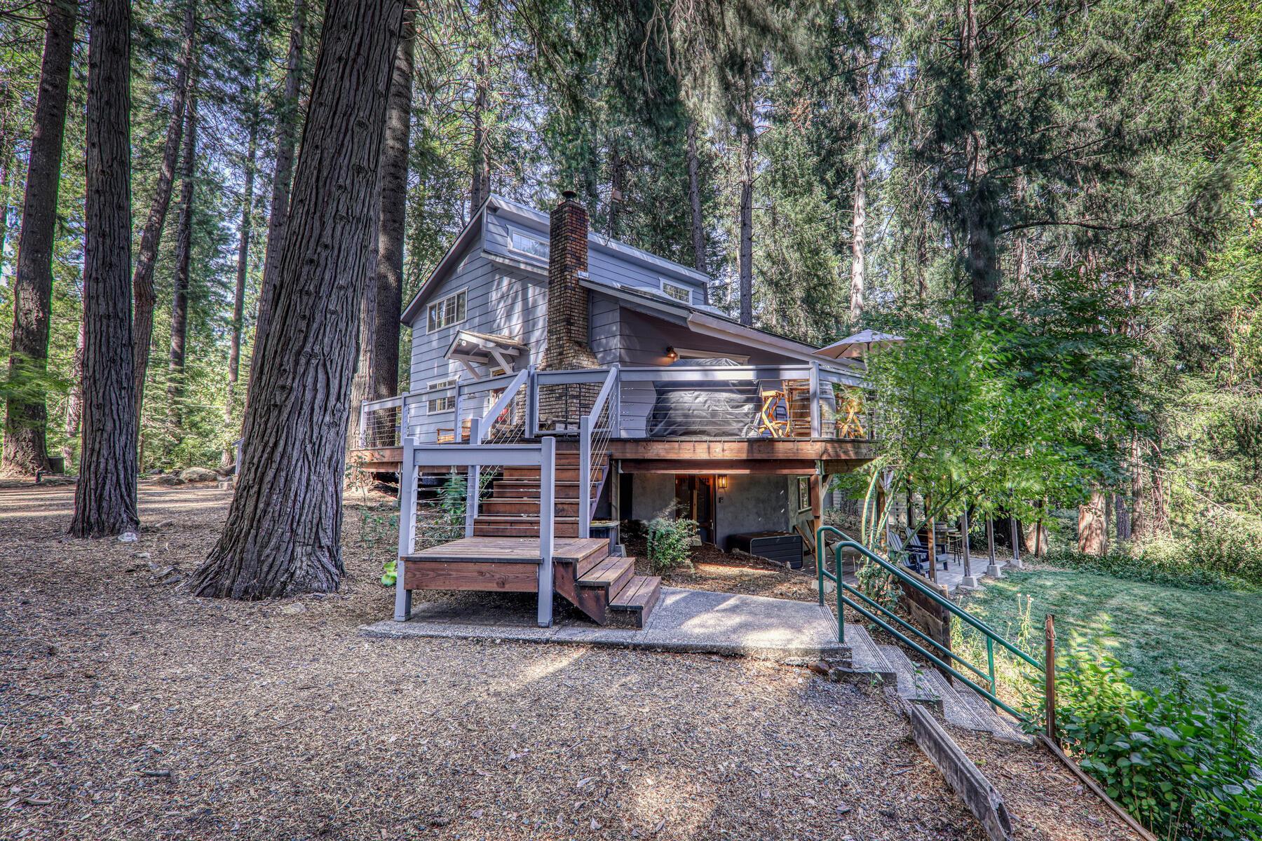 16844 Pasquale Road Nevada City, CA 95959 - Photo 24 of 27 a view of a house with a yard