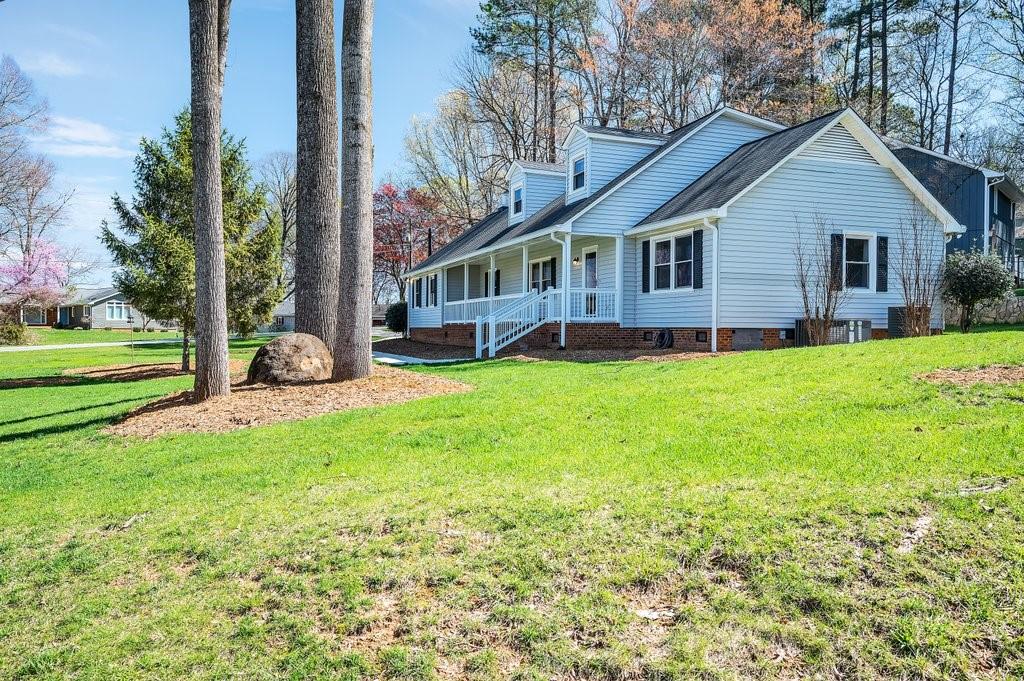 4655 Lake Shore Road North Denver, NC 28037 - Photo 30 of 31 a view of a house with a big yard and potted plants