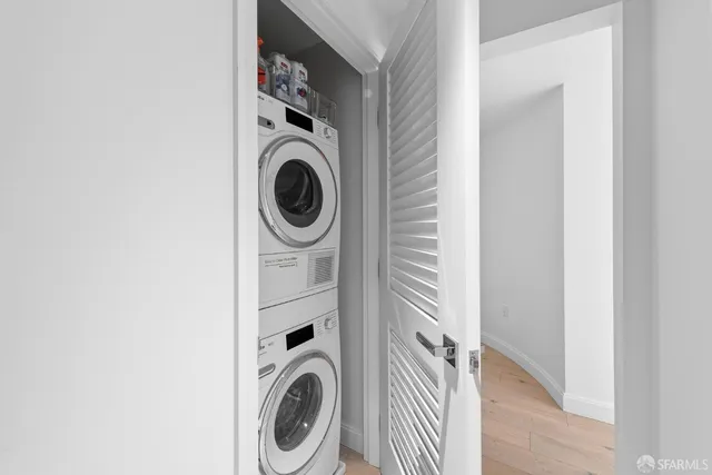 a front view of a building with street view