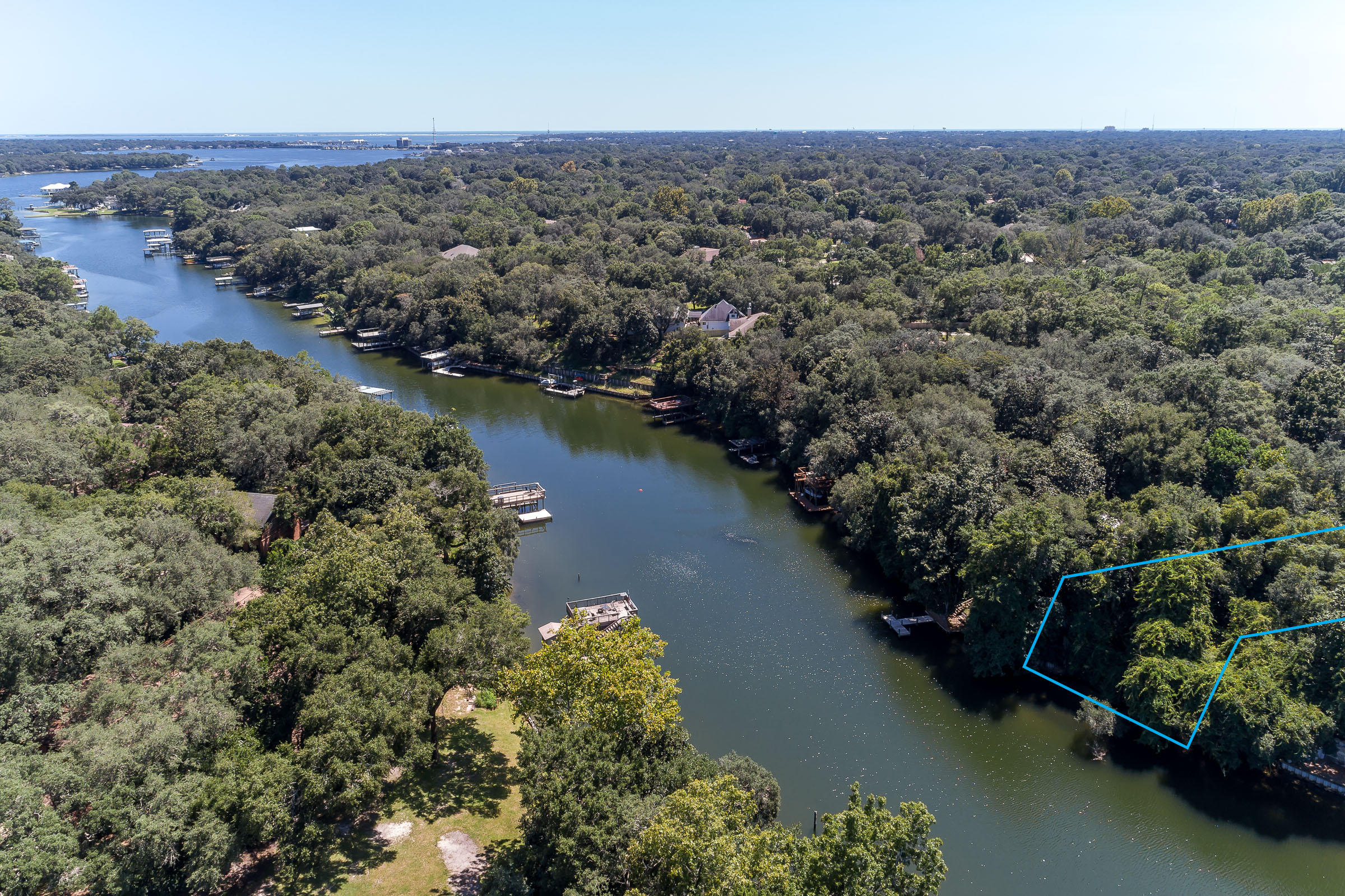 Xx Northwest Xx Nw Mooney Road Fort Walton Beach, FL 32547 - Photo 3 of 26 an aerial view of a houses with ocean view