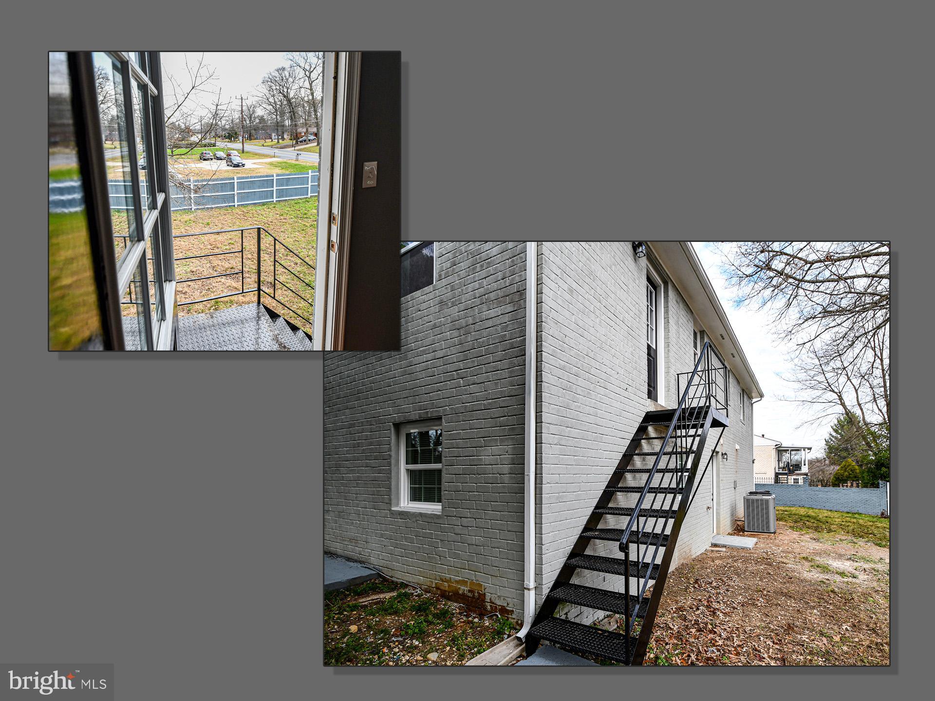 6308 Larwin Drive, Unit (MAIN LEVEL) Temple Hills, MD 20748 - Photo 28 of 30 Backyard access