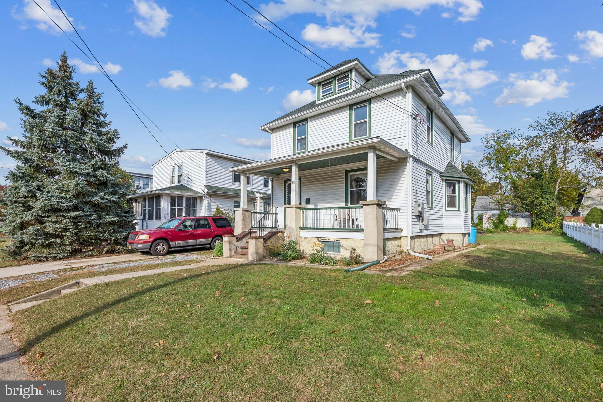 211 Newton Avenue Oaklyn, NJ 08107 - Photo 25 of 25 a view of a house with a yard