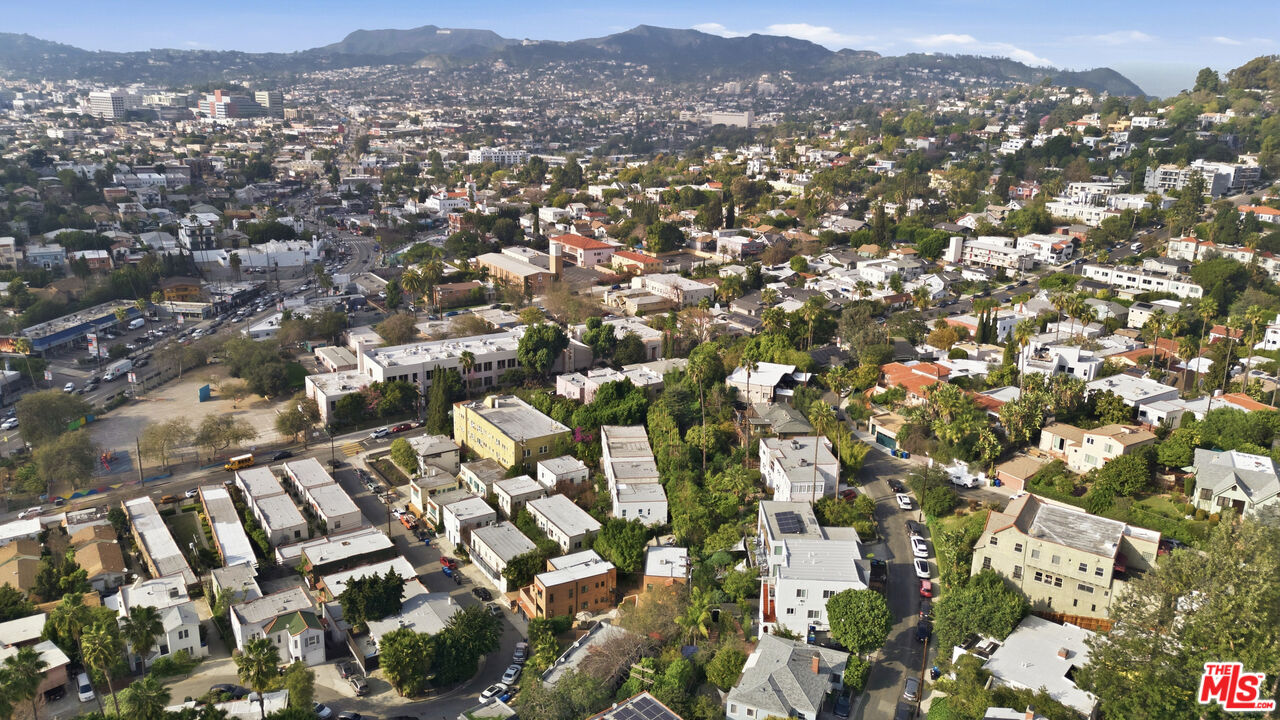 3361 Hamilton Way Los Angeles, CA 90026 - Photo 12 of 25 an aerial view of residential houses with city view
