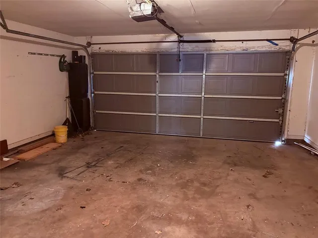 a view of an empty storage room