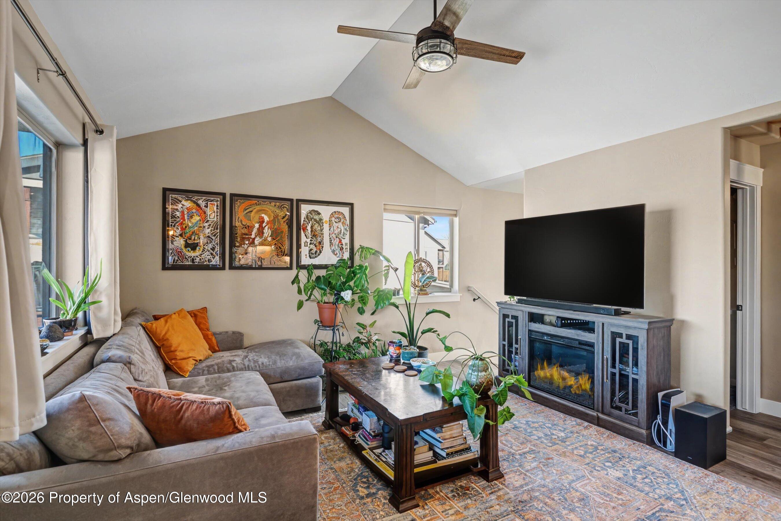 157 Willow Circle Rifle, CO 81650 - Photo 3 of 18 a living room with furniture and a flat screen tv