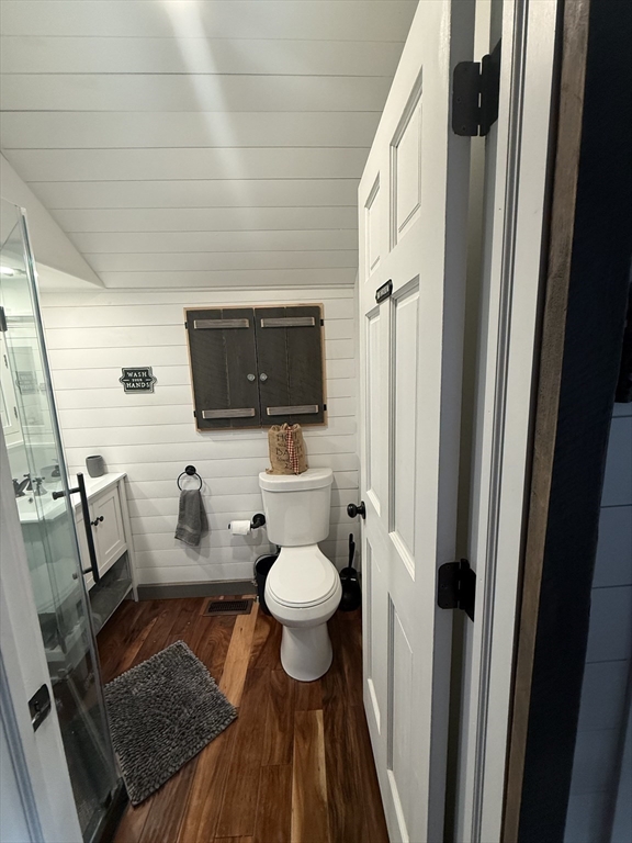 134 Kibbe Road Otis, MA 01029 - Photo 39 of 42 a living room with furniture and a flat screen tv