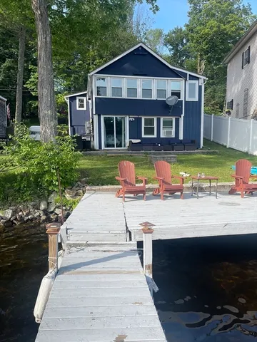 a view of a house with garden
