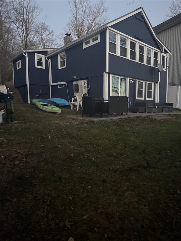 134 Kibbe Road Otis, MA 01029 - Photo 5 of 42 a front view of a house with a yard