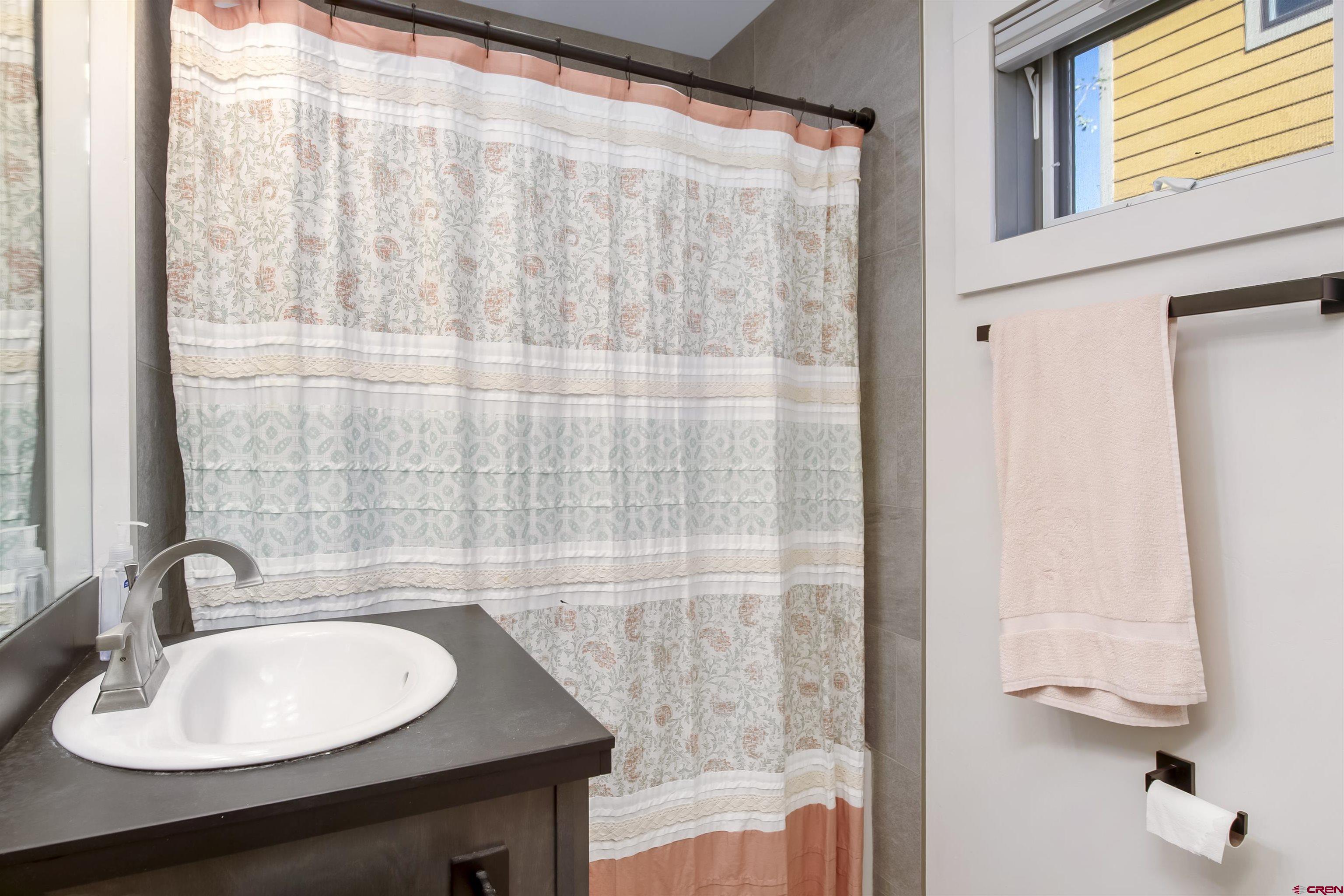 363 Cement Creek Road, Unit 3 Crested Butte, CO 81224 - Photo 12 of 34 a bathroom with a sink and a mirror