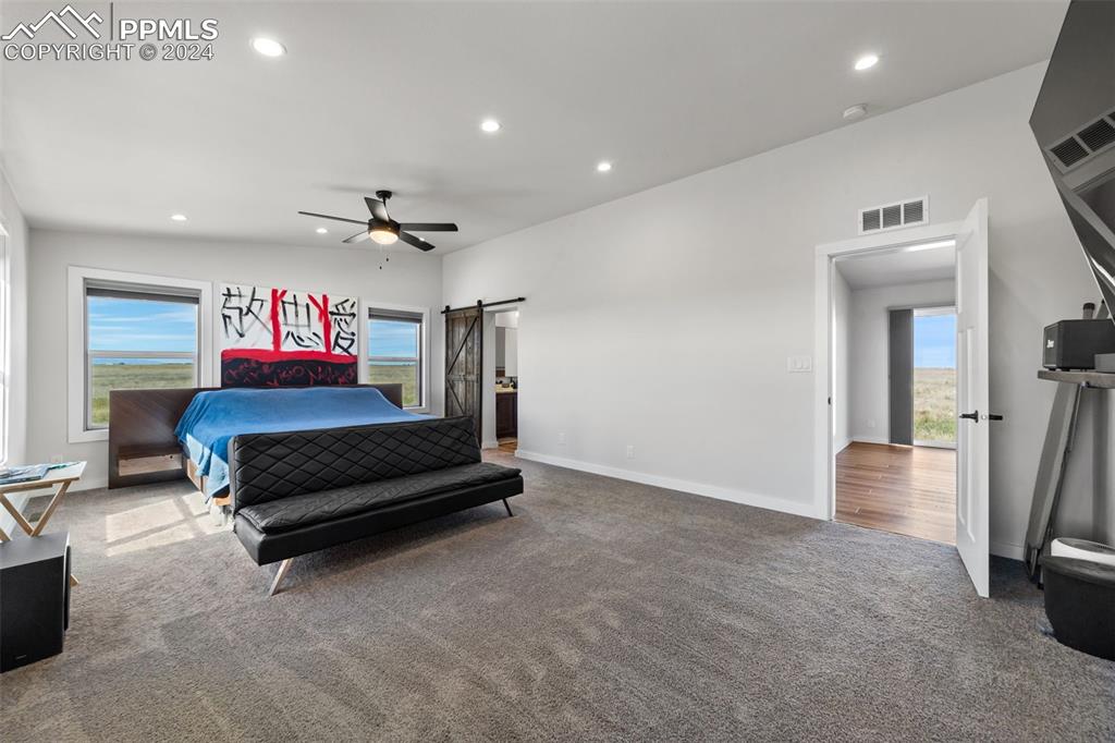 38640 Jones Road Rush, CO 80833 - Photo 16 of 41 a living room with furniture and a ceiling fan