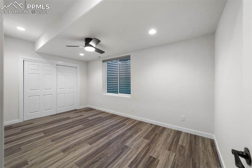 38640 Jones Road Rush, CO 80833 - Photo 30 of 41 wooden floor in an empty room with a window