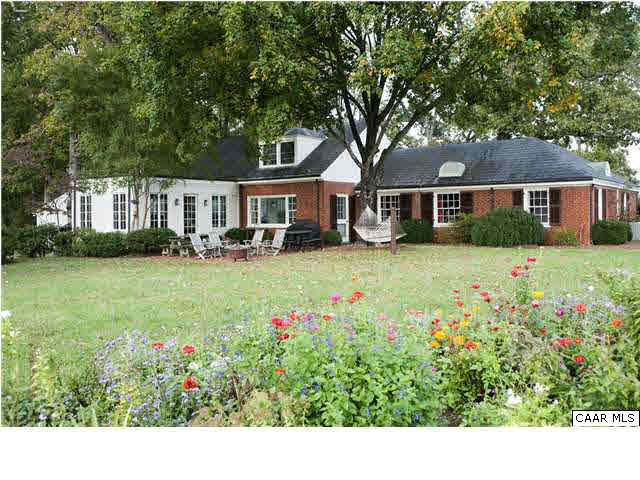 1898 Catlin Road Charlottesville, VA 22901 - Photo 3 of 50 a front view of a house with a garden and trees