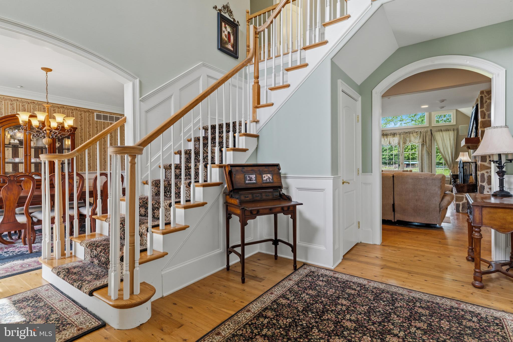 265 Walter Road Chalfont, PA 18914 - Photo 6 of 83 Foyer with wainscoting