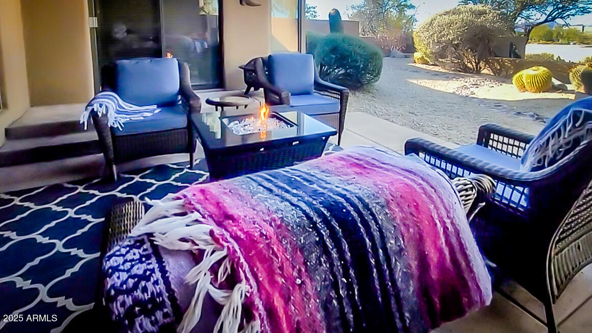 8502 East Cave Creek Road, Unit 10 Carefree, AZ 85377 - Photo 31 of 44 a bed room with two beds and a chair