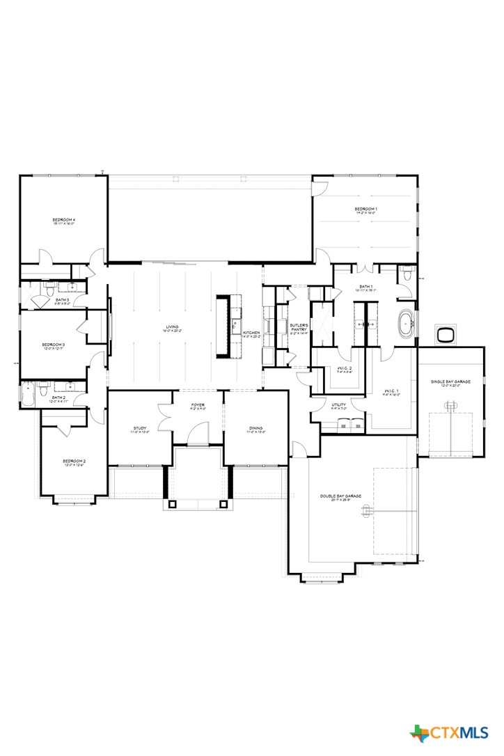 6837 Lacey Oak Road Salado, TX 76571 - Photo 7 of 43 Floor Plans