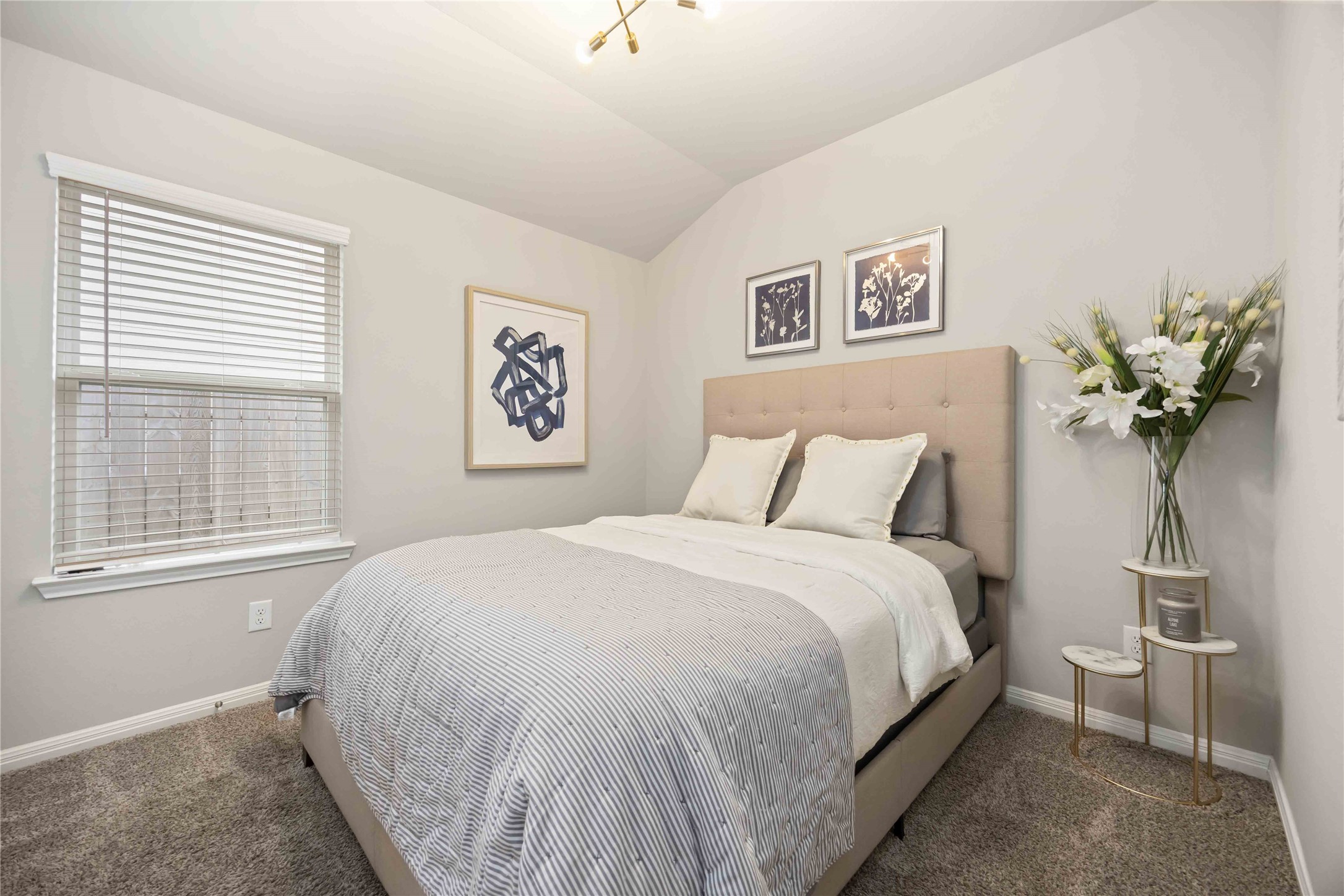 6910 Lebec Drive Rosharon, TX 77583 - Photo 23 of 26 a bedroom with a bed and a window