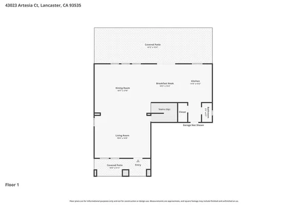 $574,999 | 43023 Artesia Court, Lancaster, CA 93535