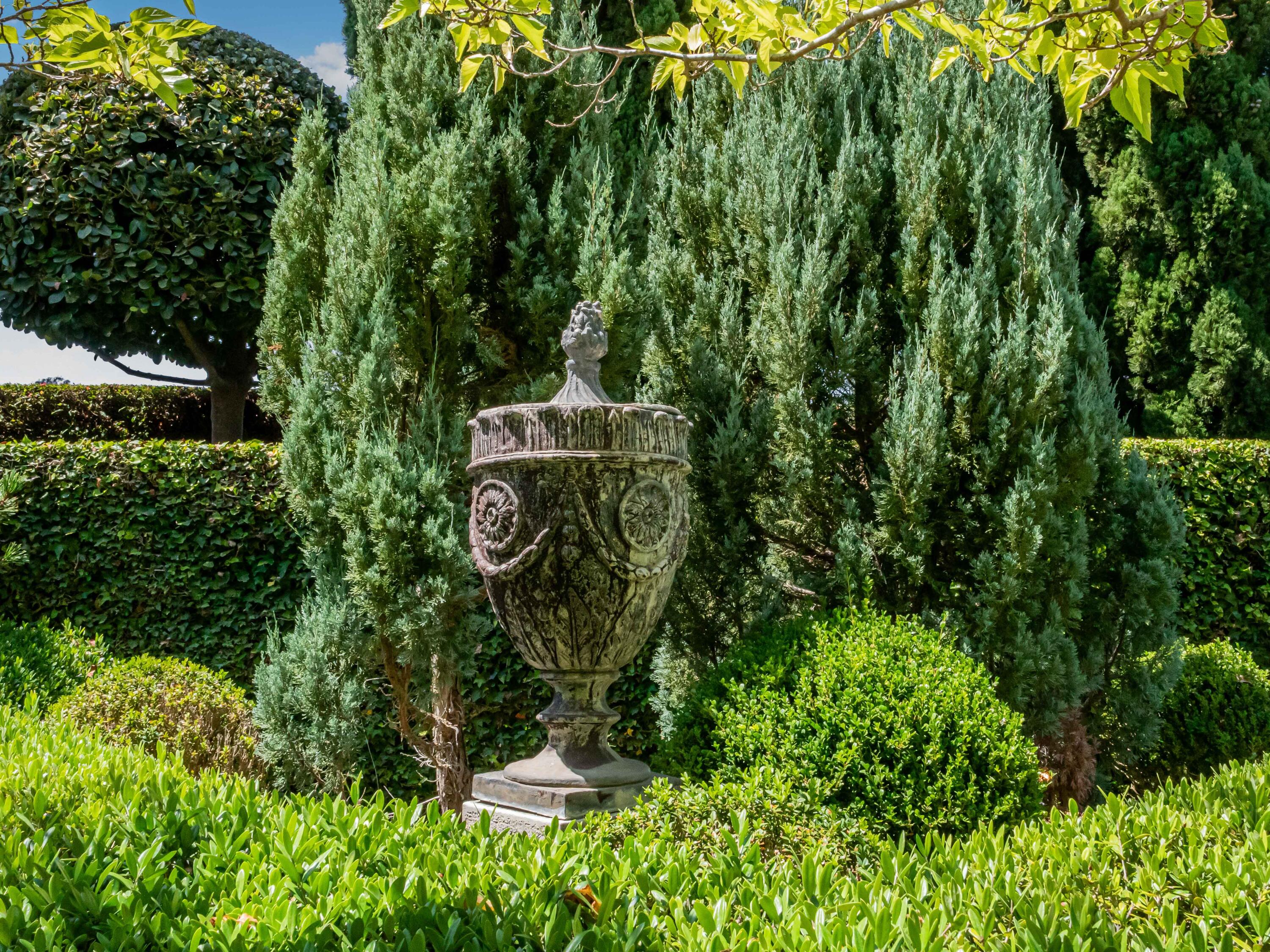2072 China Flat Road Montecito, CA 93108 - Photo 18 of 41 a view of a garden with plants