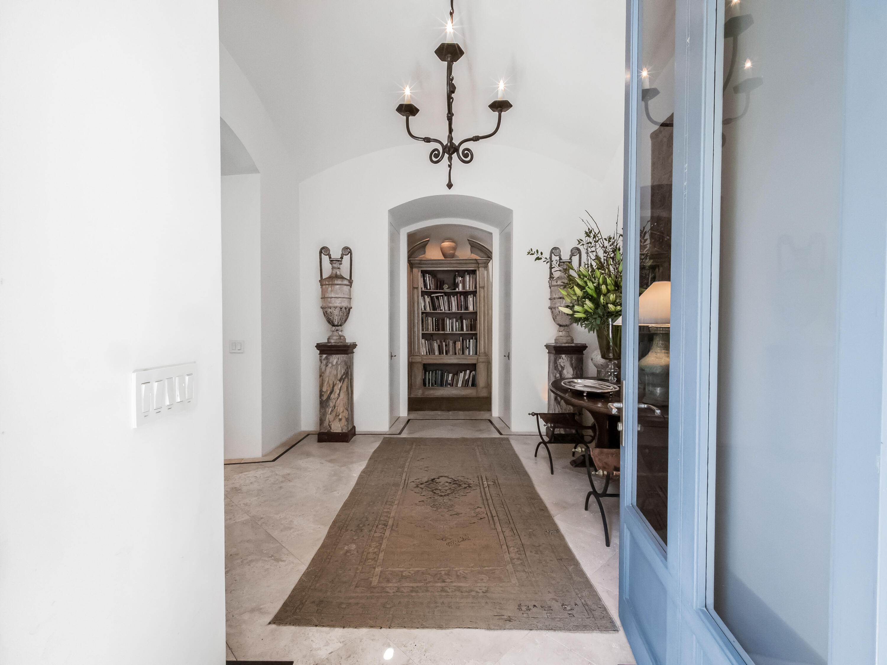 2072 China Flat Road Montecito, CA 93108 - Photo 8 of 41 a view of a hallway view with staircase