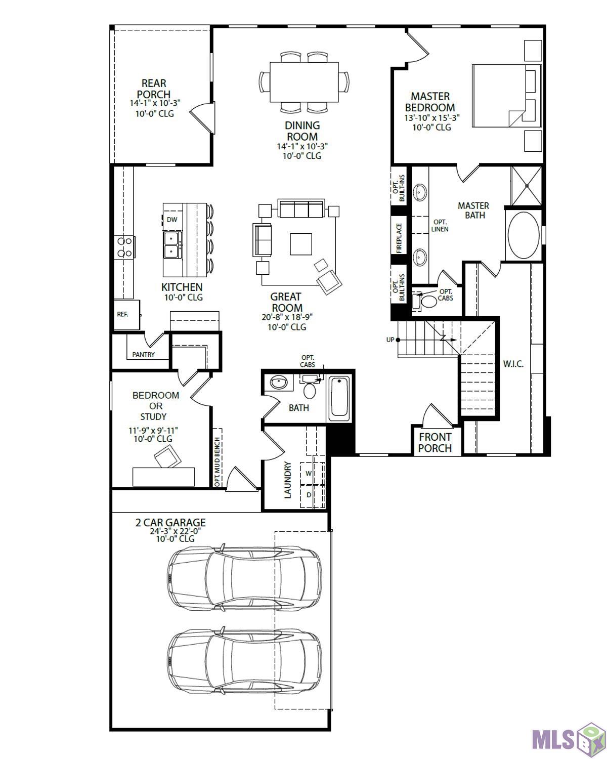21527 Yellow Fin Drive Springfield, LA 70462 - Photo 30 of 31 Belmont - First Floor