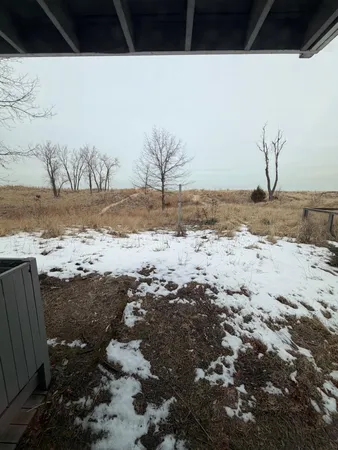 a view of a entryway of the house