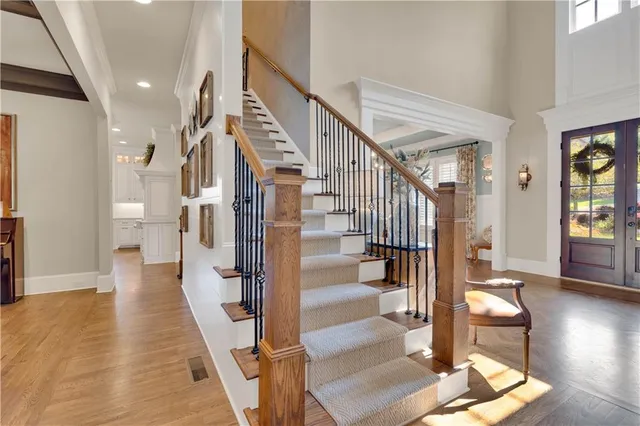a room with furniture and a flat screen tv