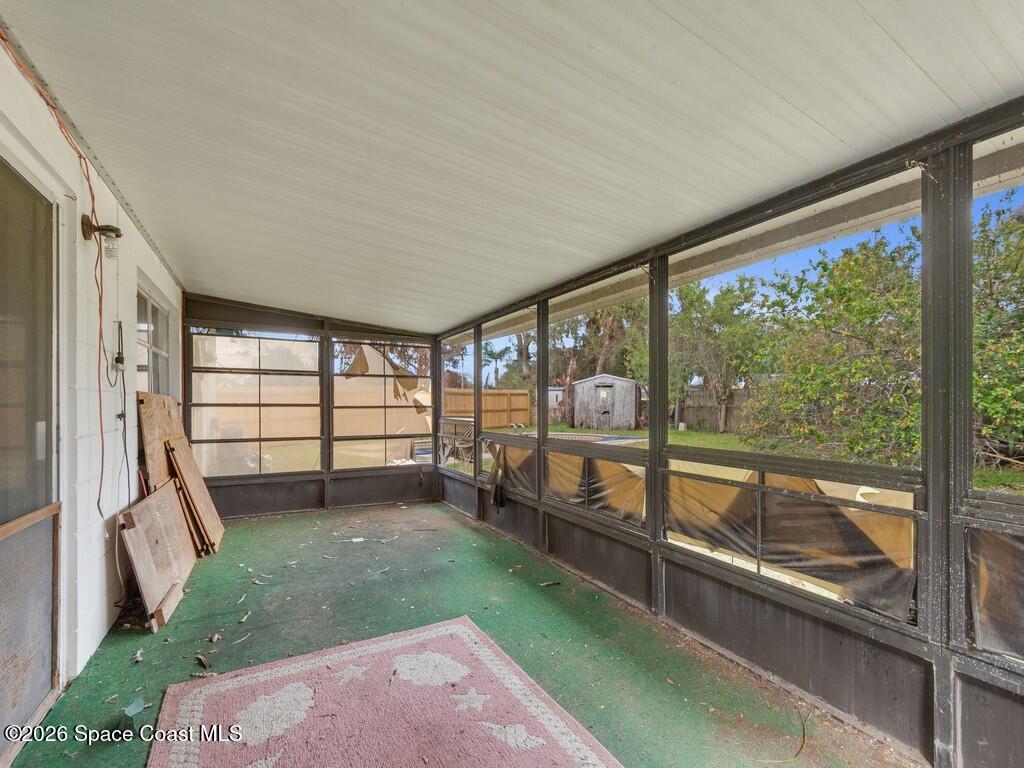 1076 Madrid Road Rockledge, FL 32955 - Photo 20 of 30 a view of a porch