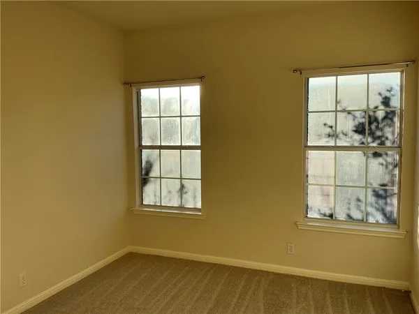 a view of a window in a room