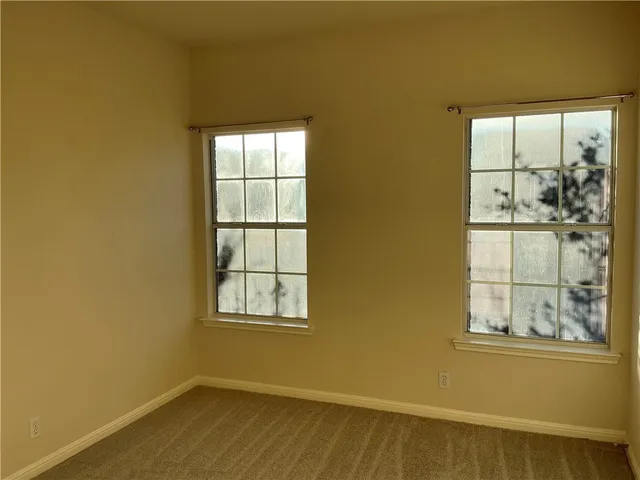 a view of a window in a room