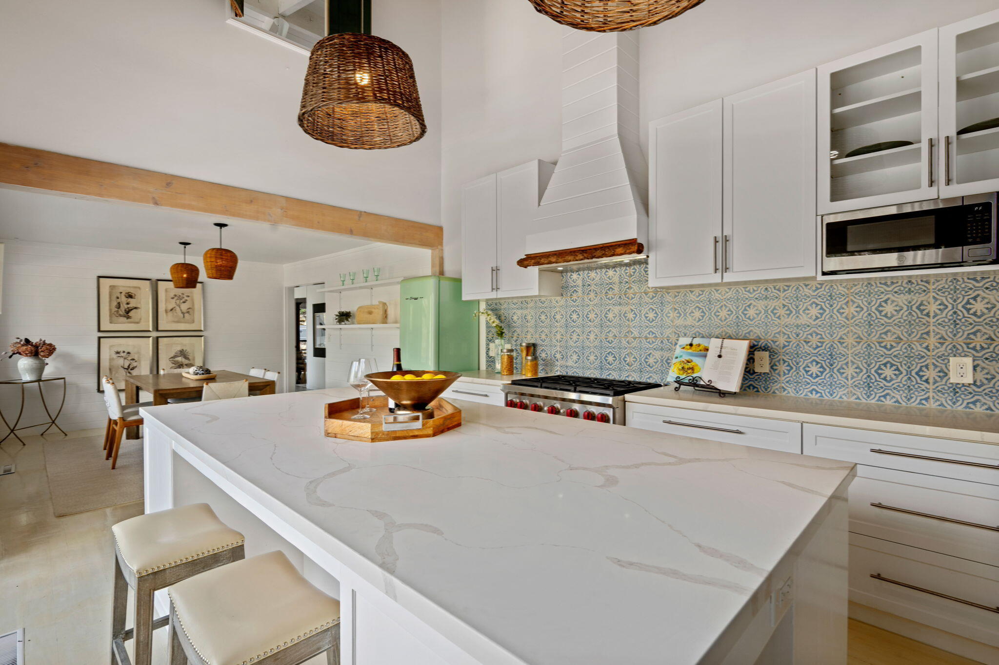 2253 Las Canoas Road Santa Barbara, CA 93105 - Photo 24 of 53 a kitchen with stainless steel appliances granite countertop a sink and a stove