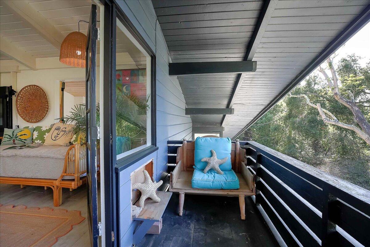2253 Las Canoas Road Santa Barbara, CA 93105 - Photo 50 of 53 Deck off Loft