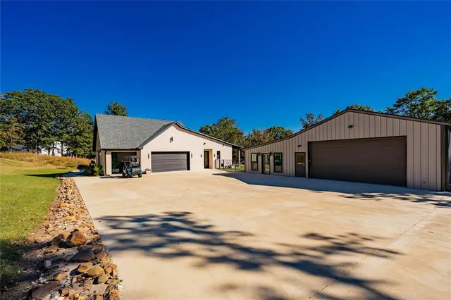 a house with yard in front of it