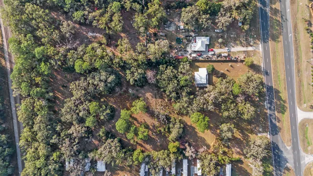 an aerial view of a city with lots of residential buildings