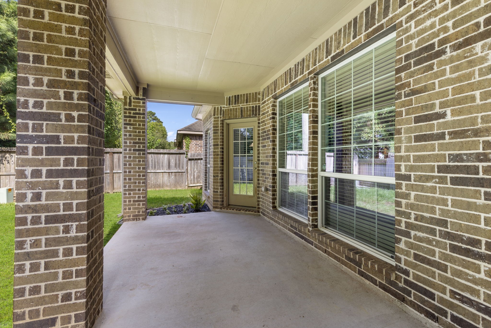 19819 Iceland Court Spring, TX 77379 - Photo 35 of 42 The back patio includes a gas line for your outdoor grilling needs.
