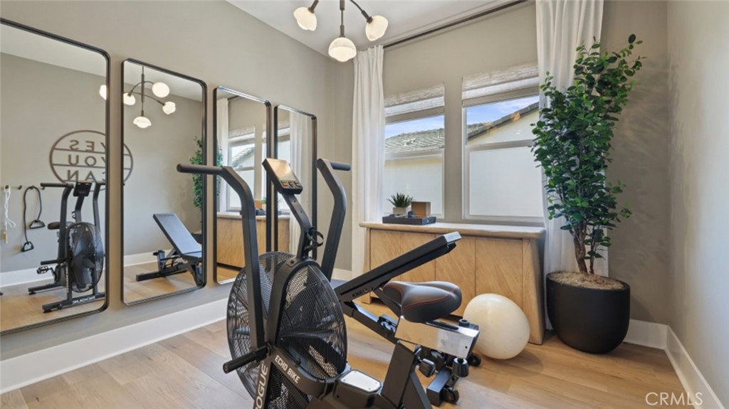 4971 Rideline Road Yorba Linda, CA 92887 - Photo 21 of 33 a view of entryway livingroom and hall with wooden floor