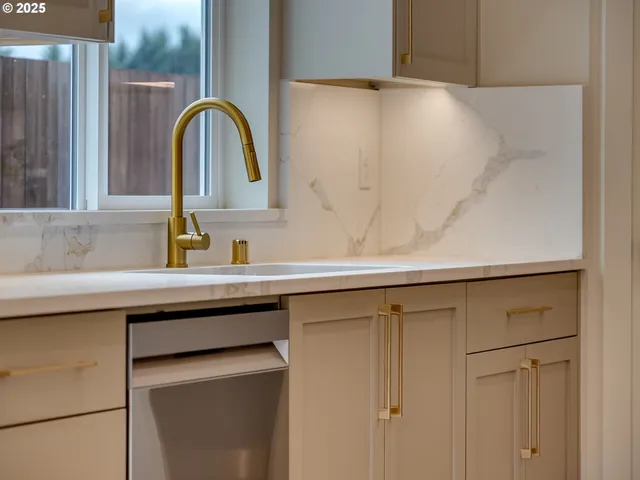 a view of kitchen and dining area with furniture