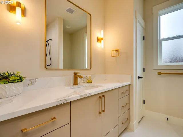 a bathroom with a sink