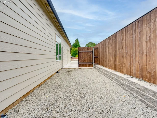 a view of outdoor space and yard