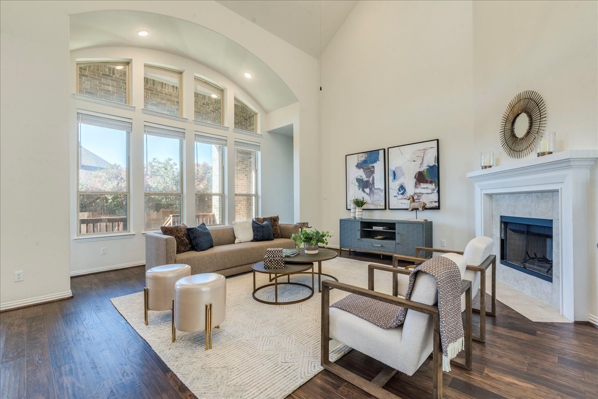 1689 Cool Spring Way Austin, TX 78737 - Photo 3 of 40 huge windows in the living area allow tons of natural light