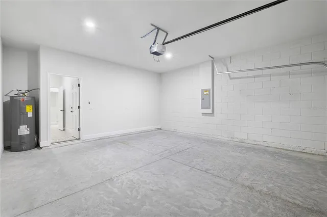 a view of an outdoor space with porch and wooden floor