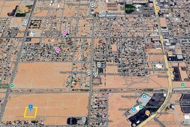 $60,000 | 0 Perch Avenue, Ridgecrest, CA 93555