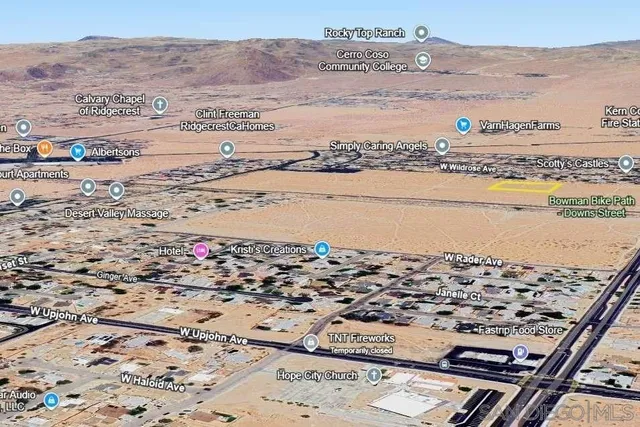 $60,000 | 0 Perch Avenue, Ridgecrest, CA 93555