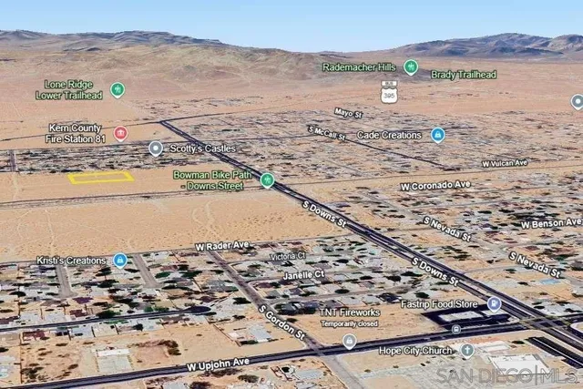 $60,000 | 0 Perch Avenue, Ridgecrest, CA 93555