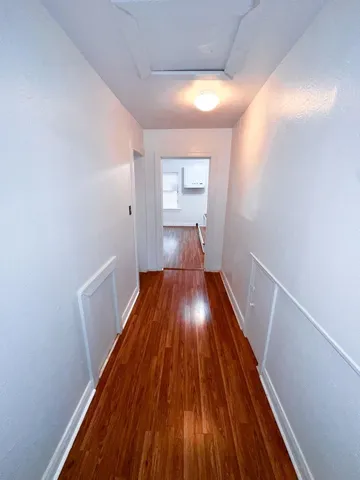 a view of wooden floor in a room